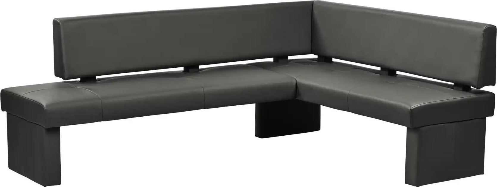 Woodford Eckbank Kunstleder Seta ¦ grau ¦ Maße (cm): H: 86 Bänke > Eckbänke - Höffner