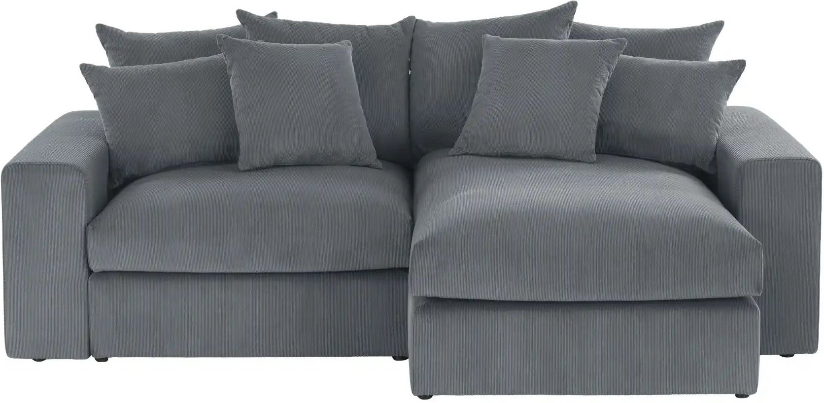 uno Ecksofa beidseitig montierbar Nea ¦ grau ¦ Maße (cm): B: 260 H: 81 T: 190.0 Polstermöbel > Sofas > 3-Sitzer - Höffne...