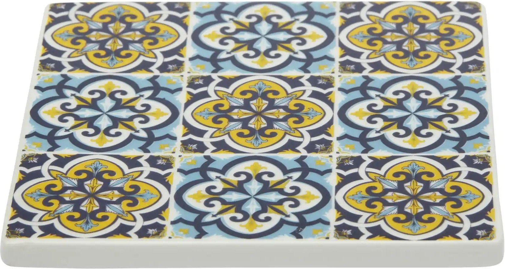 for friends Untersetzer Juno ¦ blau ¦ Porzellan ¦ Maße (cm): B: 10 H: 0,5 Küchenzubehör & Helfer > Tischaccessoires - H...