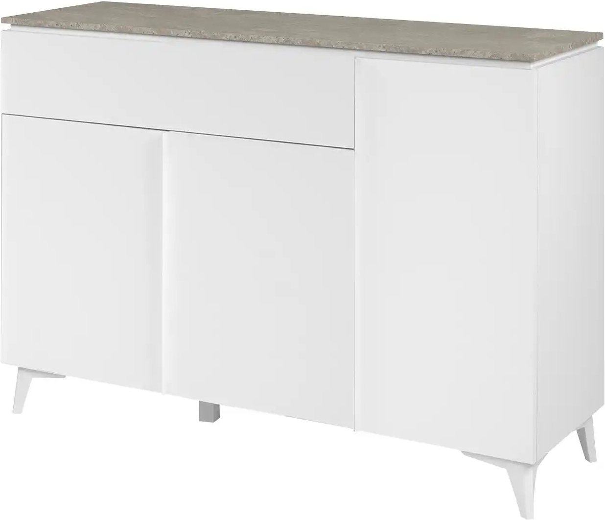 Kommode Dimarro ¦ weiß ¦ Maße (cm): B: 133 H: 92 T: 40.0 Kommoden & Sideboards > Kommoden - Höffner