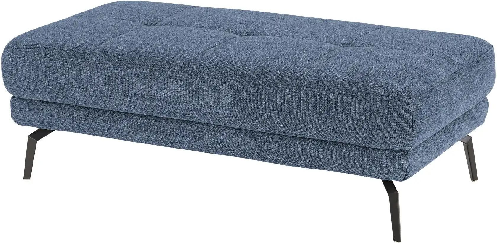 Lounge Collection Hocker  Tessa ¦ blau ¦ Maße (cm): B: 132 H: 45 T: 68.0 Polstermöbel > Hocker - Höffner