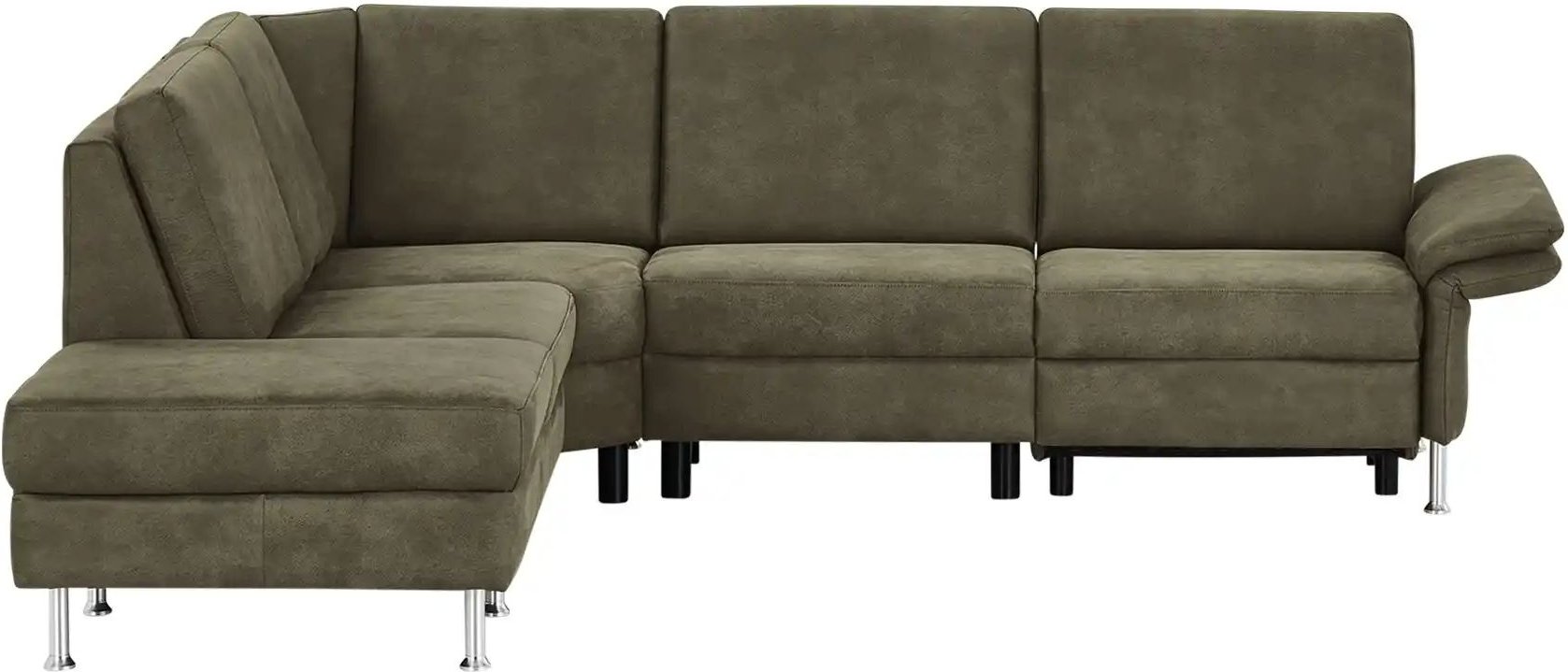 Diva Ecksofa Diva ¦ grün ¦ Maße (cm): B: 275 H: 100 T: 235.0 Polstermöbel > Sofas > Ecksofas - Höffner