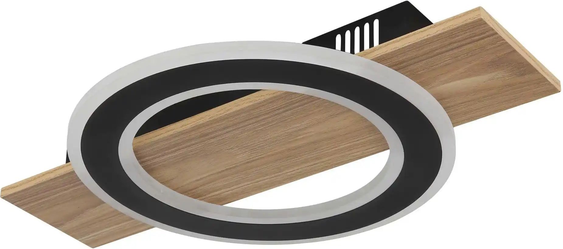 Globo Lighting Deckenleuchte ¦ holzfarben ¦ Maße (cm): B: 44 H: 5,2 Lampen & Leuchten > Deckenleuchten - Höffner