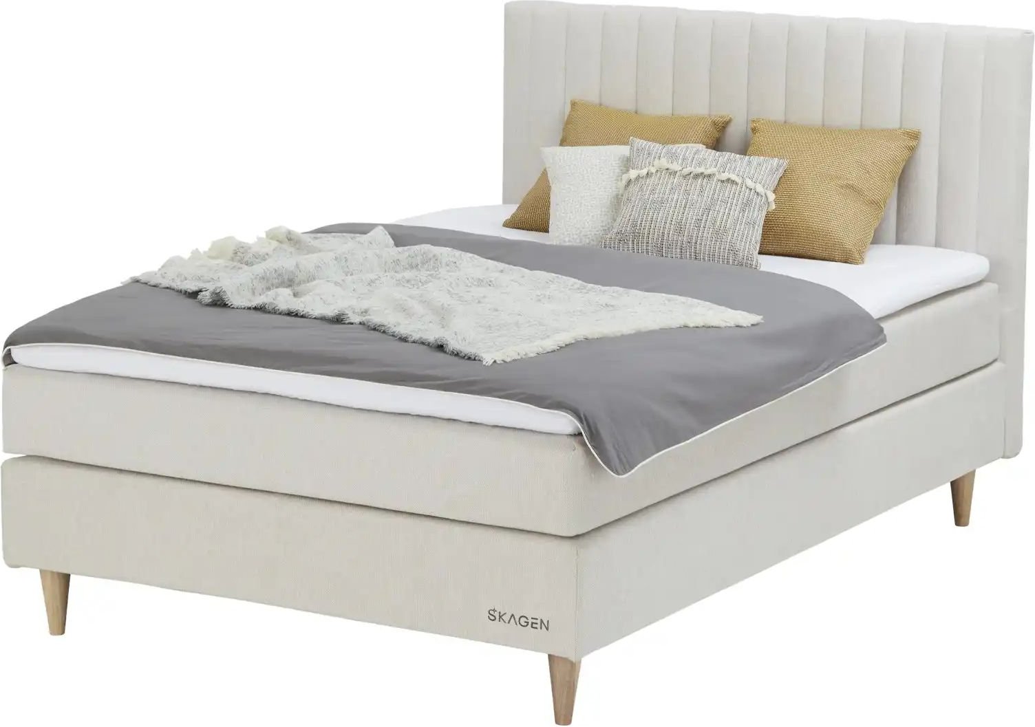 SKAGEN STUDIO Boxspringbett Skagen Vanda ¦ Maße (cm): B: 142 H: 102 Betten > Boxspringbetten - Höffner