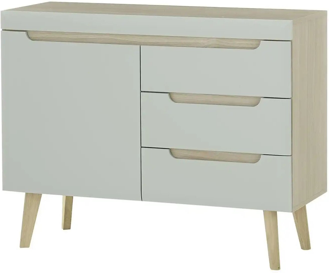 Sideboard Malaren ¦ grün ¦ Maße (cm): B: 107 H: 83 T: 40.0 Kommoden & Sideboards > Sideboards - Höffner