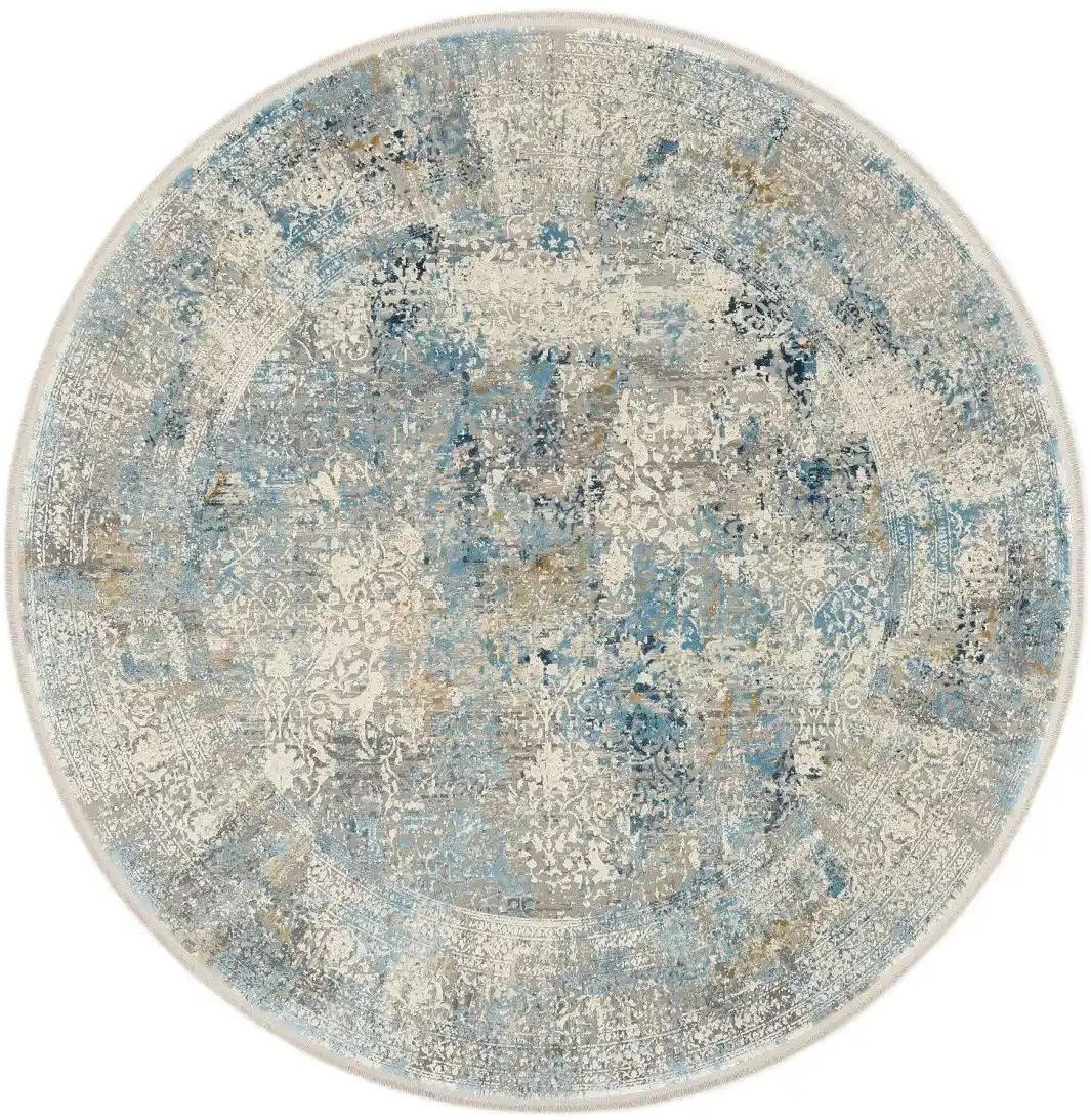 meinTeppich Teppich ¦ grau ¦ Synthetische Fasern Ø: 240 Teppiche > Wohnteppiche - Höffner