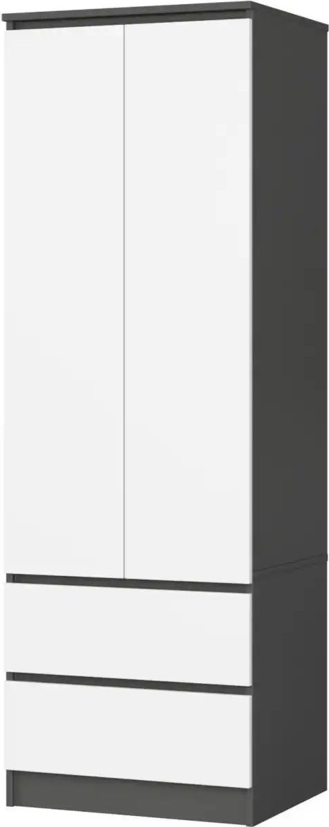 Drehtürenschrank mit 2 Schubladen Sina ¦ mehrfarbig ¦ Maße (cm): B: 60 H: 180 Schränke > Kleiderschränke > Drehtürenschr...