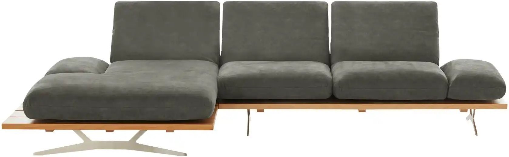 Thumbnail - KOINOR Ecksofa Marilyn ¦ grün ¦ Maße (cm): B: 324 H: 96 T: 160.0 Polstermöbel > Sofas > Ecksofas - Höffner