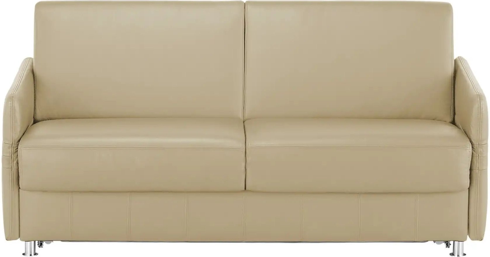 Schlafsofa  München ¦ beige ¦ Maße (cm): B: 177 H: 84 T: 100.0 Polstermöbel > Sofas > 2-Sitzer - Höffner