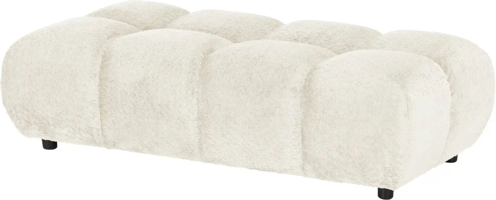 Jette Home Hocker Gentle ¦ creme ¦ Maße (cm): B: 143 H: 41 T: 73.0 Polstermöbel > Hocker - Höffner