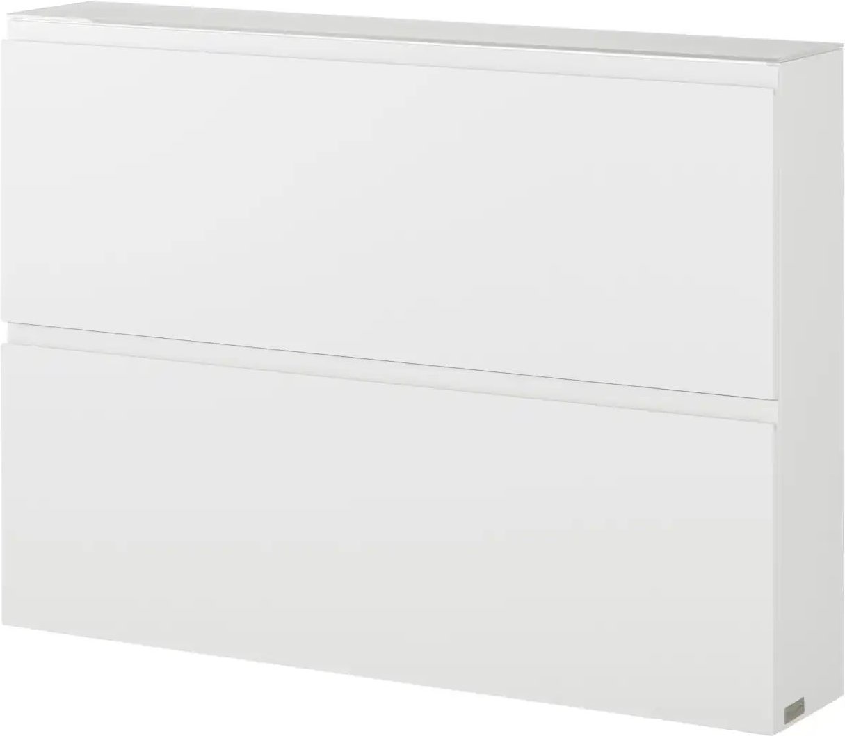 Wohnwert Hängeschuhschrank Nicolo ¦ weiß ¦ Maße (cm): B: 110 H: 81 T: 22.0 Garderoben & Kleiderstangen > Garderoben Sch...