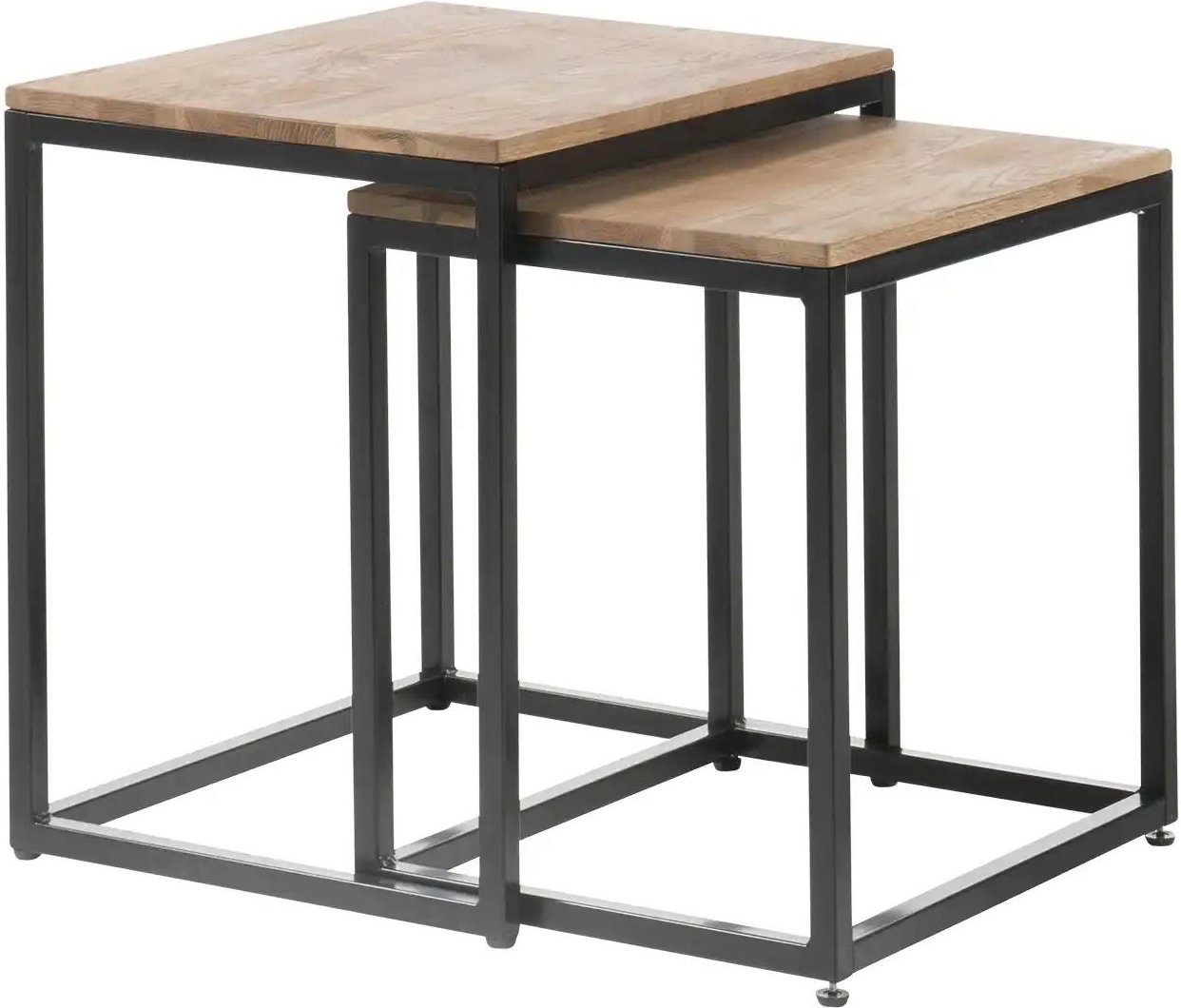 Couchtisch 2er Set Hank ¦ holzfarben Tische > Couchtische > Couchtisch Massivholz - Höffner