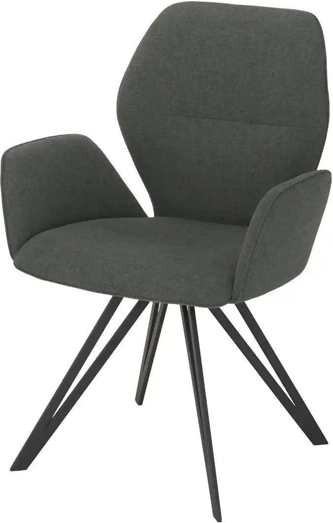 Thumbnail - Armlehnstuhl Merlot ¦ schwarz ¦ Maße (cm): B: 62 H: 90 T: 60.0 Stühle > Esszimmerstühle > Esszimmerstühle mit Armlehnen...