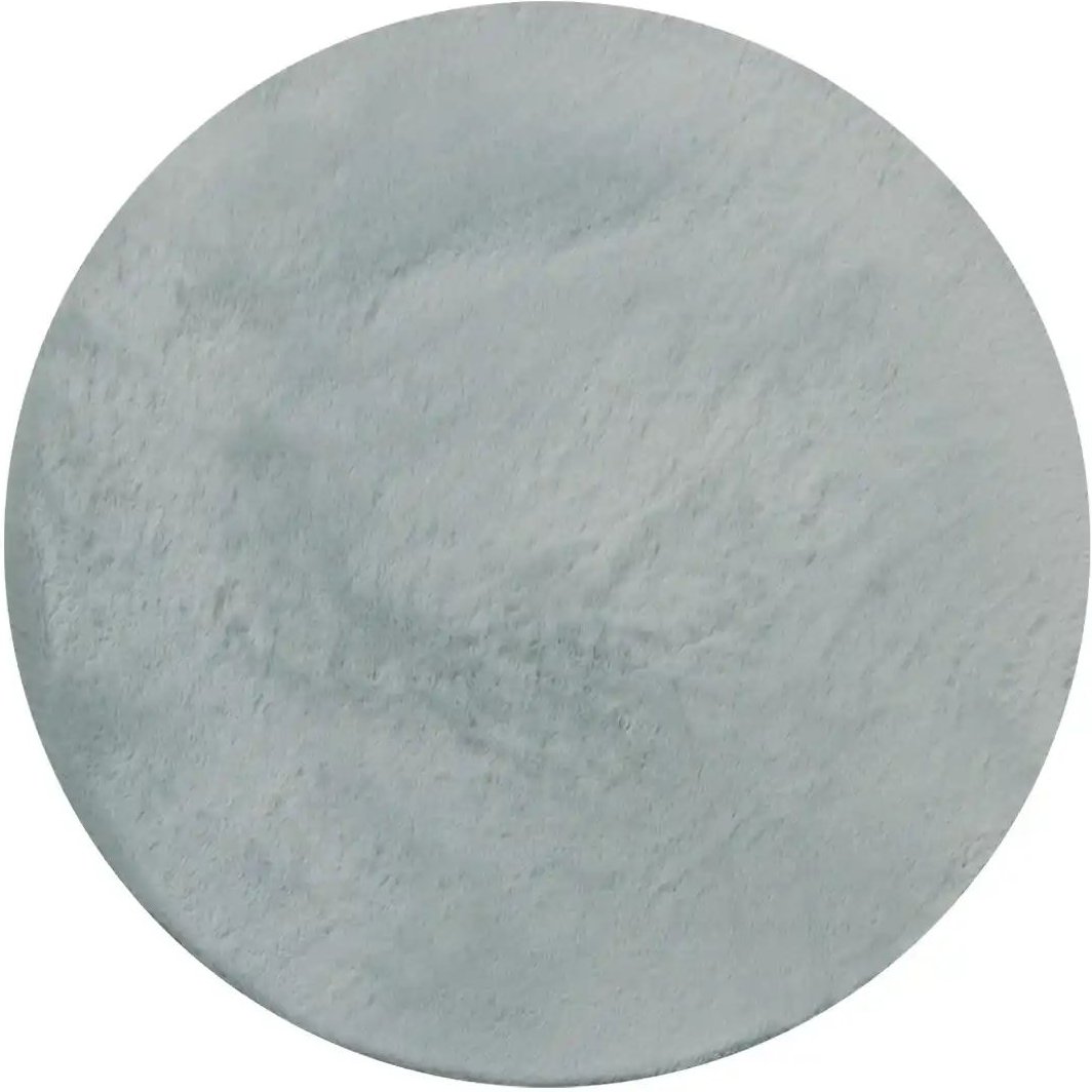 como Hochflorteppich  Bunny ¦ grün ¦ Synthetische Fasern Ø: 80 Teppiche > Hochflorteppiche - Höffner