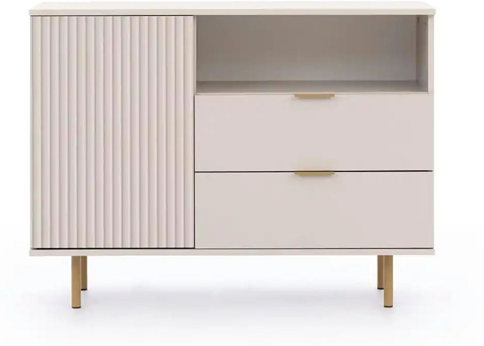 Sideboard  Bianco ¦ beige ¦ Maße (cm): B: 107 H: 80 Kommoden & Sideboards > Sideboards - Höffner