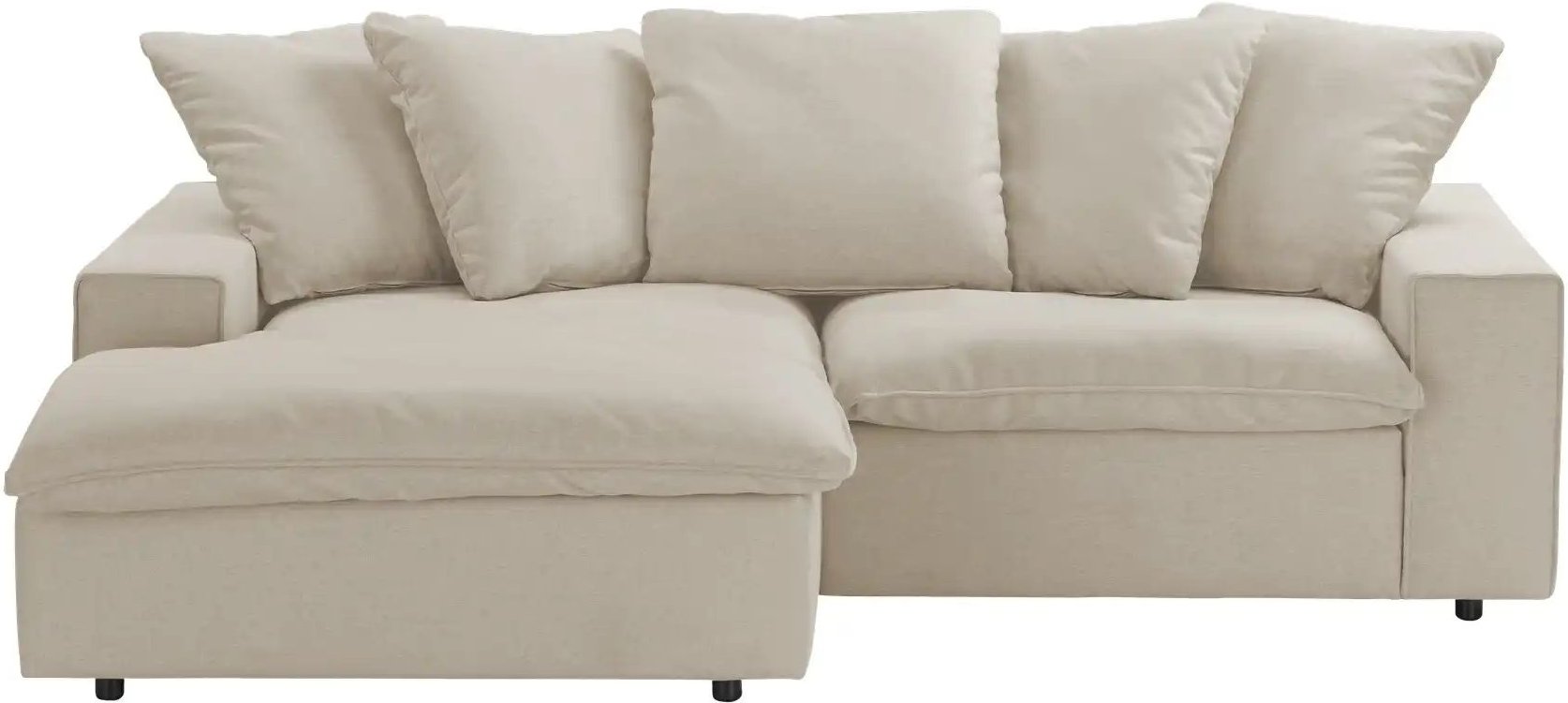 SOHO Ecksofa Kini ¦ beige ¦ Maße (cm): B: 230 H: 83 T: 180.0 Polstermöbel > Sofas > Ecksofas - Höffner
