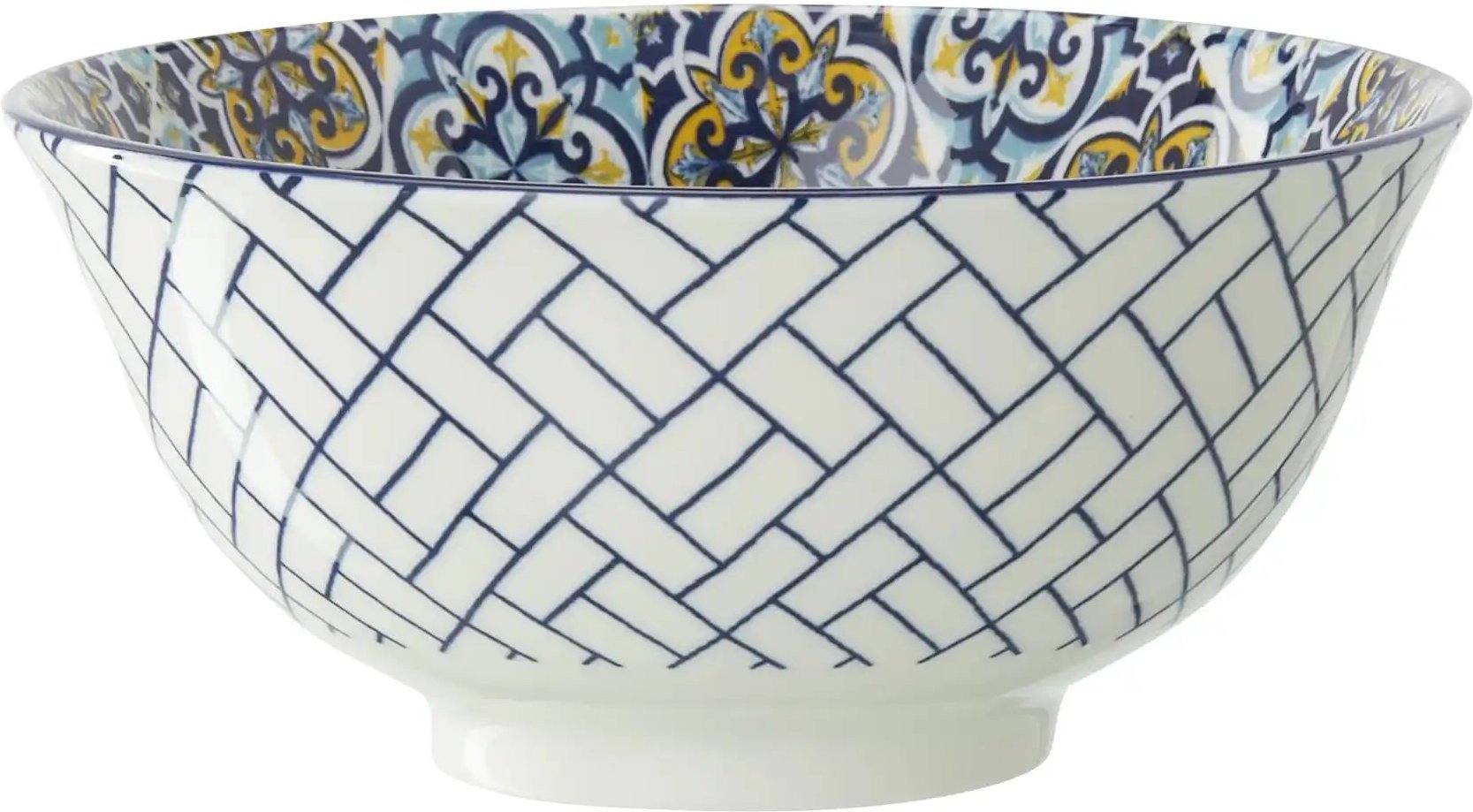 for friends Schüssel Juno ¦ blau ¦ Porzellan ¦ Maße (cm): H: 7,5 Ø: 16 Geschirr > Einzelgeschirrteile - Höffner