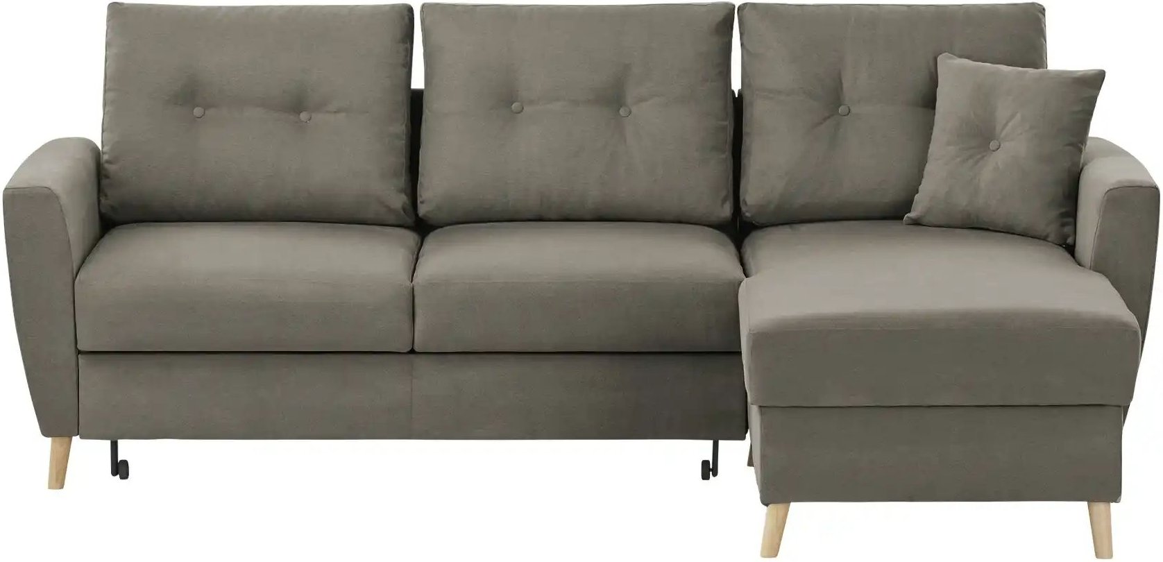 Ecksofa Carla ¦ braun ¦ Maße (cm): B: 230 H: 93 T: 159.0 Polstermöbel > Sofas > 3-Sitzer - Höffner