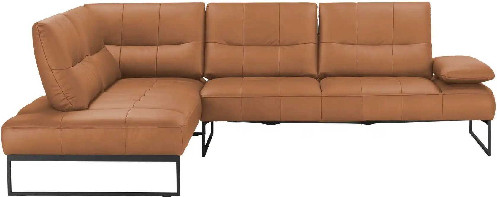 himolla Ecksofa 9360 ¦ orange ¦ Maße (cm): B: 283 H: 93 T: 327.0 Polstermöbel > Sofas > 3-Sitzer - Höffner