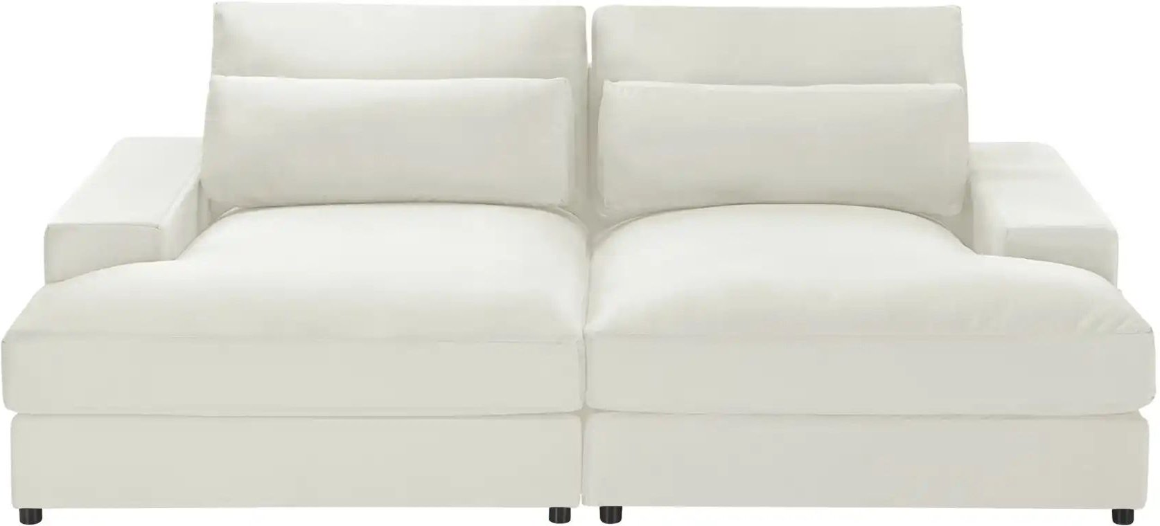 Lounge Sofa Branna ¦ beige ¦ Maße (cm): B: 232 H: 88 T: 164.0 Polstermöbel > Sofas > Big-Sofas - Höffner