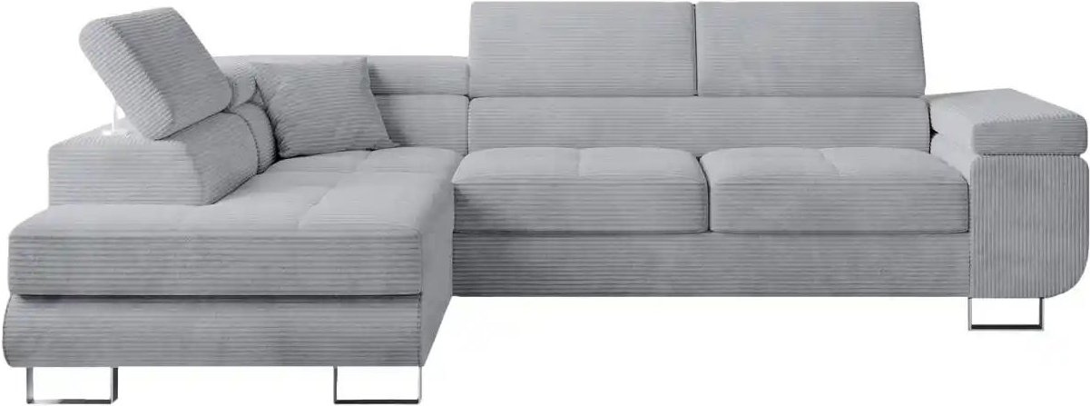 Ecksofa Anton ¦ grau ¦ Maße (cm): B: 275 H: 90 Polstermöbel > Sofas > Ecksofas - Höffner