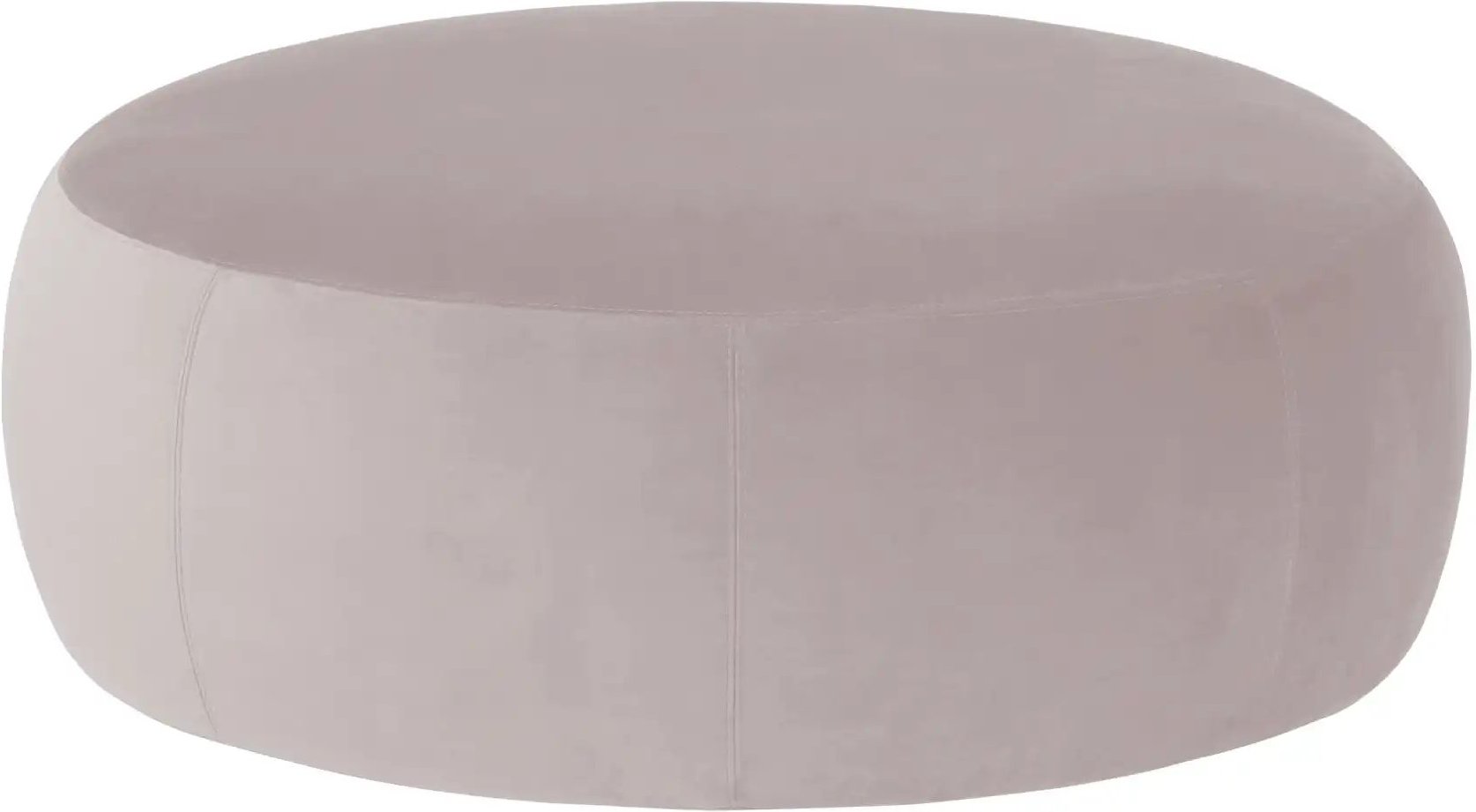 Samt Hocker Amadi ¦ rosa/pink ¦ Maße (cm): B: 105 H: 40 Polstermöbel > Hocker - Höffner