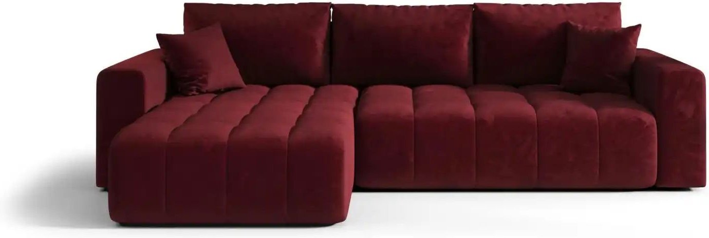 Thumbnail - Ecksofa Milo ¦ rot ¦ Maße (cm): B: 280 H: 85 Polstermöbel > Sofas > 3-Sitzer - Höffner