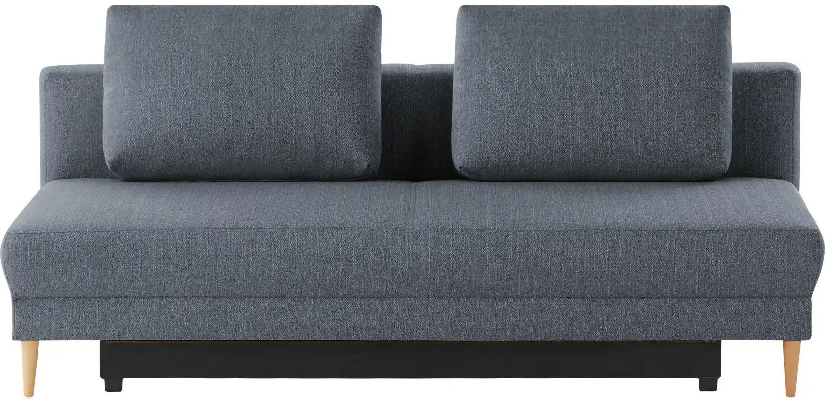 Schlafsofa mit Schlaffunktion Genua ¦ blau ¦ Maße (cm): B: 205 H: 89 T: 104.0 Polstermöbel > Sofas > Einzelsofas - Höffn...