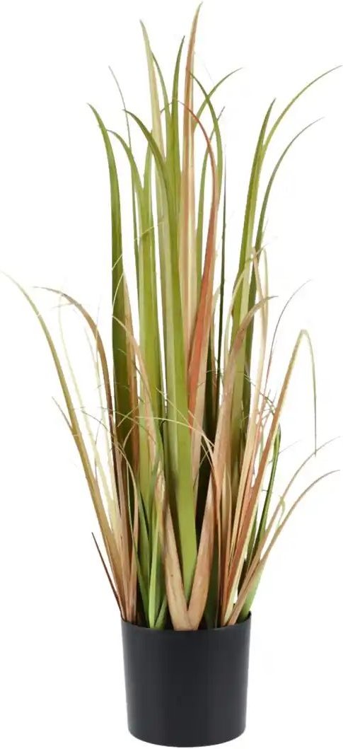 Grasbüschel getopft   ¦ grün ¦ Kunststoff,Zement ¦ Maße (cm): H: 70  Ø: 12.5 Accessoires > Kunstblumen - Höffner