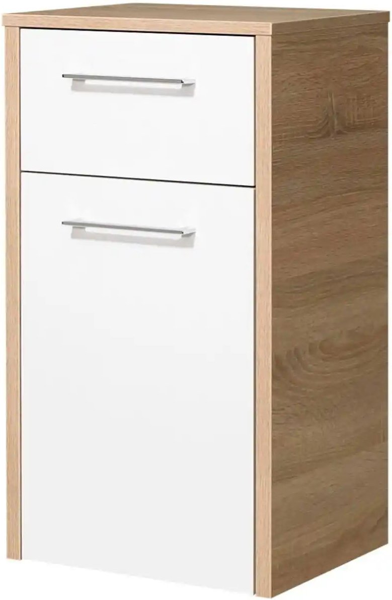 calmo2go Bad-Unterschrank Lanker See ¦ weiß ¦ Maße (cm): B: 40 H: 72 T: 33.0 Schränke > Badschränke > Bad-Unterschränke...