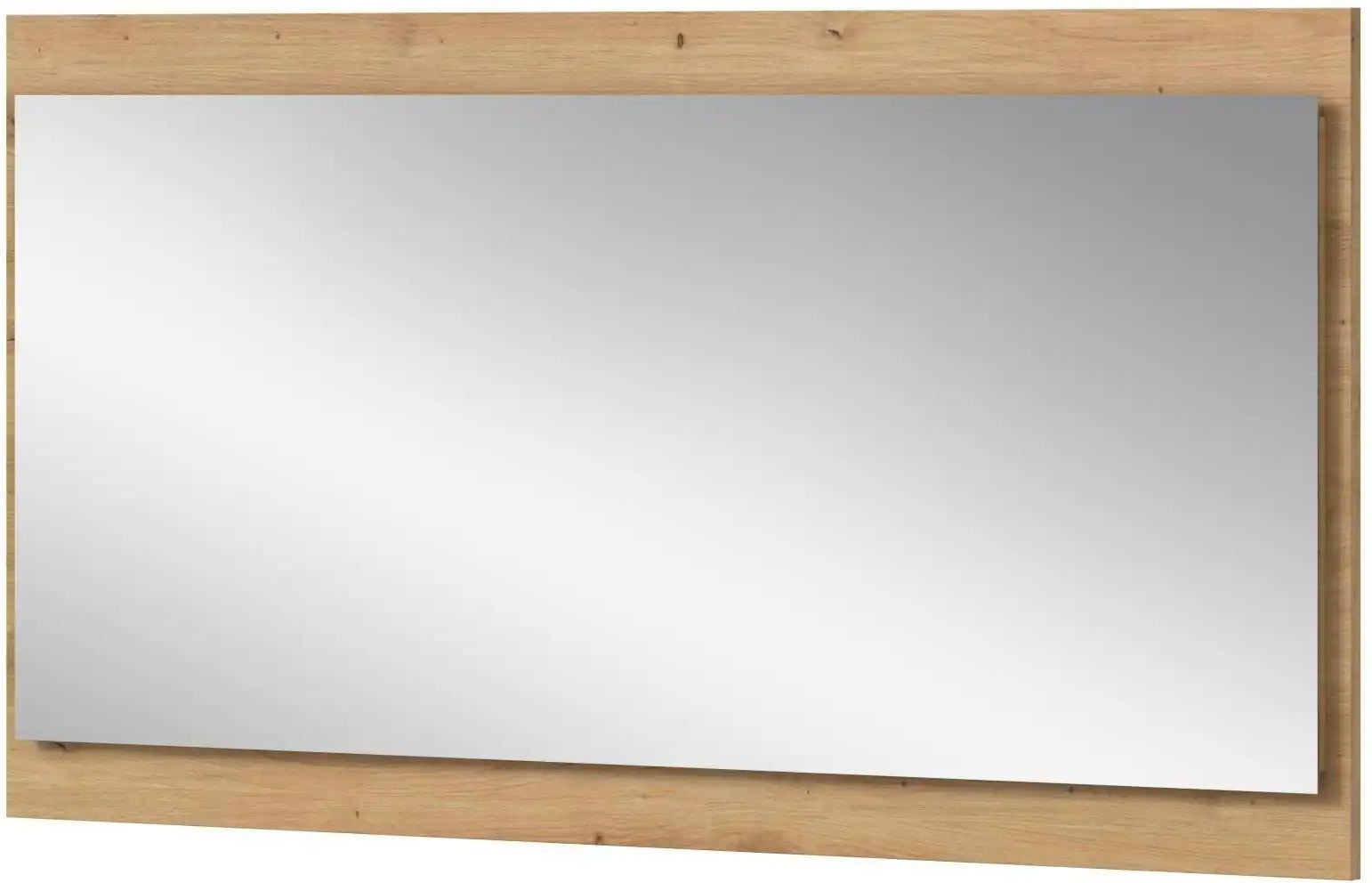Spiegel ¦ holzfarben ¦ Holzwerkstoff ¦ Maße (cm): B: 110 H: 60 Garderoben & Kleiderstangen > Garderoben Spiegel - Höff...