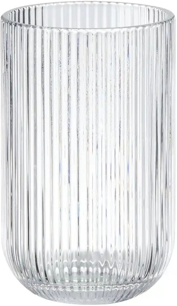 HOME STORY Teelichtglas   ¦ transparent/klar ¦ Glas ¦ Maße (cm): B: 8 H: 13 Accessoires > Kerzen & Kerzenständer > Teeli...