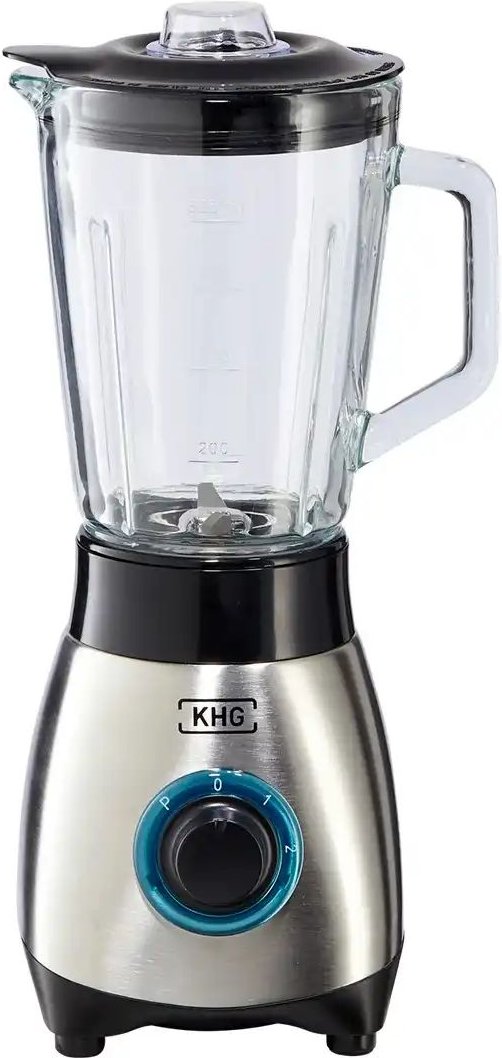KHG Standmixer STA-250E ¦ silber ¦ Metall lackiert,Kunststoff ¦ Maße (cm): B: 14,5 H: 33,5 T: 12.0 Elektrokleingeräte >...