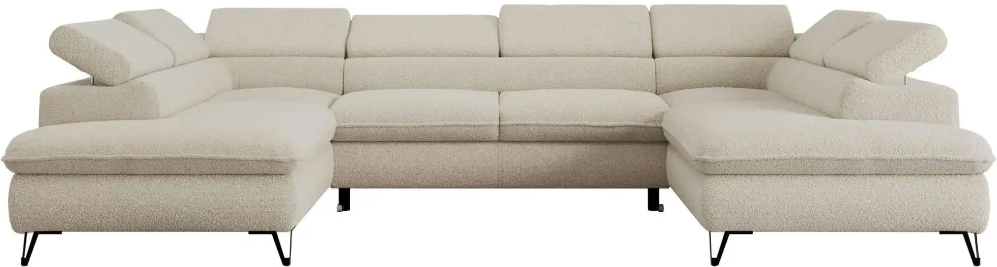 Wohnlandschaft Peter ¦ beige ¦ Maße (cm): B: 346 H: 76 Polstermöbel > Sofas > Wohnlandschaften - Höffner