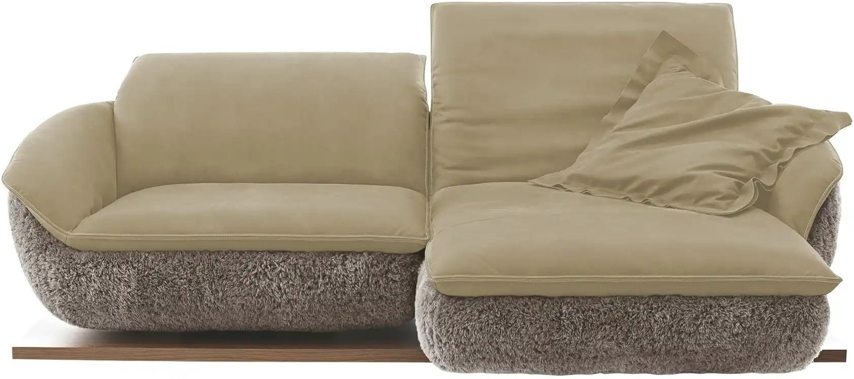 Thumbnail - KOINOR Ecksofa Mooove ¦ braun ¦ Maße (cm): B: 242 H: 99 T: 120.0 Polstermöbel > Sofas > Ecksofas - Höffner