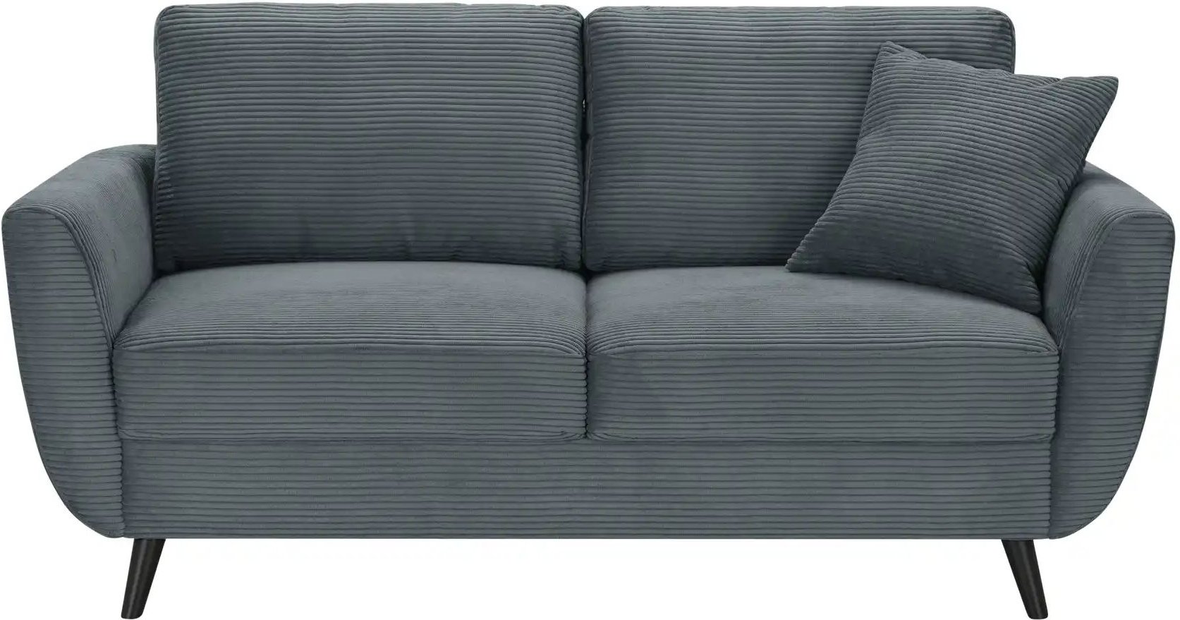smart Einzelsofa  Wanja ¦ grau ¦ Maße (cm): B: 178 H: 90 T: 90.0 Polstermöbel > Sofas > 2-Sitzer - Höffner