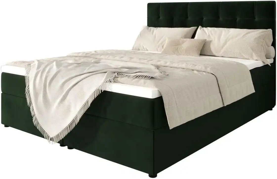 Boxbett mit Stauraum und Topper Indu ¦ mehrfarbig ¦ Maße (cm): B: 200 H: 102 Betten > Bettgestelle - Höffner