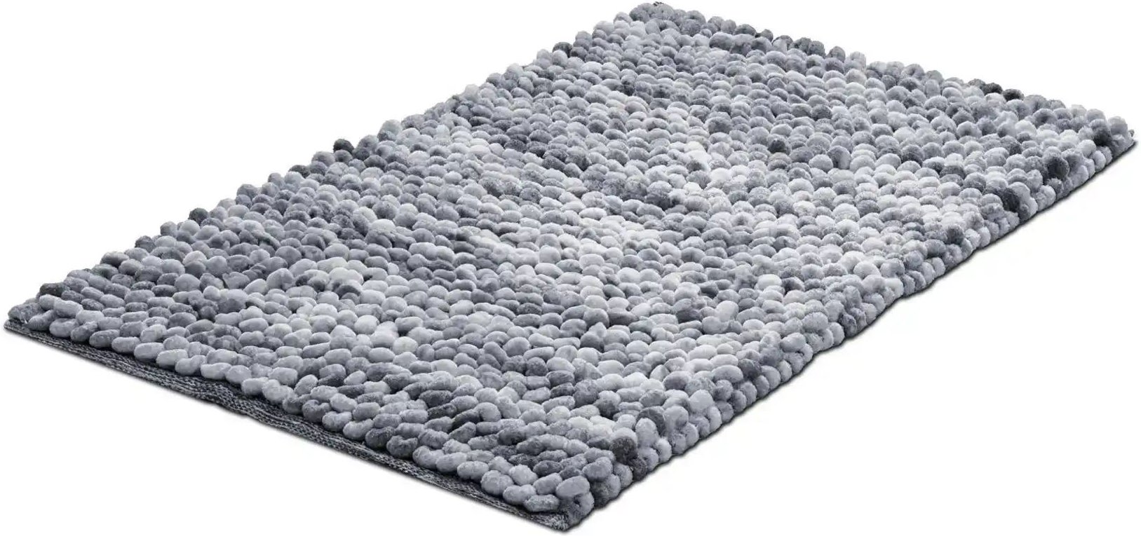 como Badteppich Punto ¦ grau ¦ Baumwollmischgewebe ¦ Maße (cm): B: 60 Badtextilien > Badematten & Badvorleger - Höffner