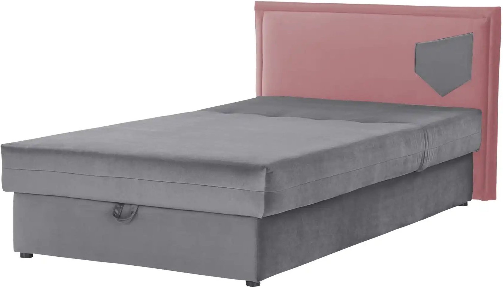 smart Polsterbett Danette ¦ grau ¦ Maße (cm): B: 207 H: 87 T: 120.0 Betten > Polsterbetten - Höffner