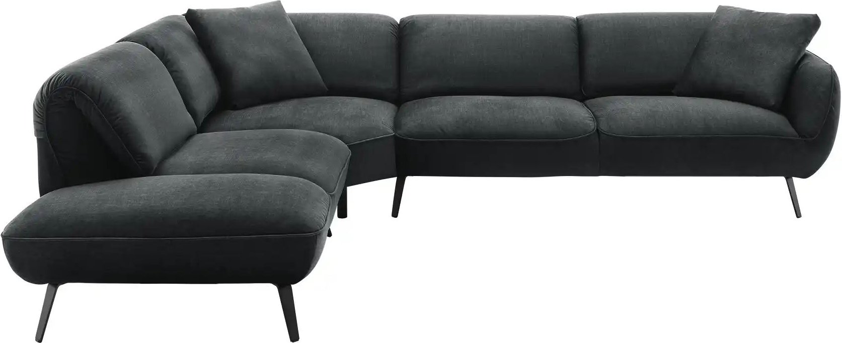 pop Ecksofa Ventus ¦ schwarz ¦ Maße (cm): B: 304 Polstermöbel > Sofas > Ecksofas - Höffner