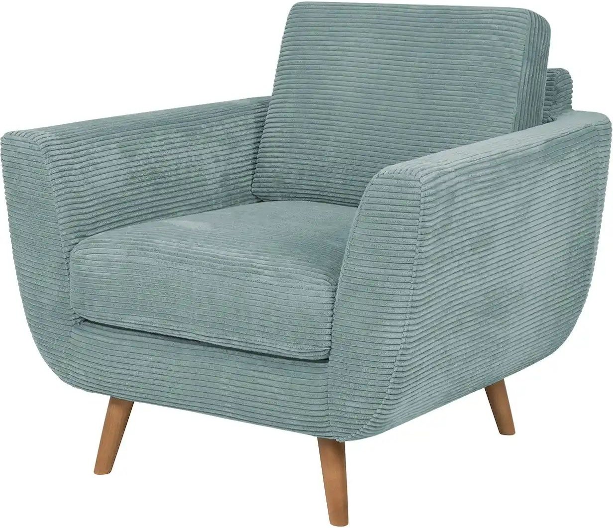 SOHO Sessel Smilla ¦ blau ¦ Maße (cm): B: 94 H: 85 T: 93.0 Polstermöbel > Sessel > Cocktailsessel - Höffner