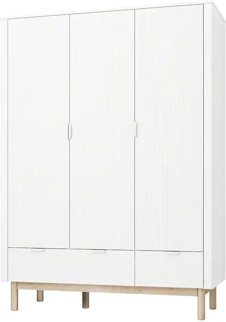 pinio Kleiderschrank  Miloo ¦ weiß ¦ Maße (cm): B: 52,4 H: 197,8 Schränke > Kleiderschränke > Drehtürenschränke - Höffne...