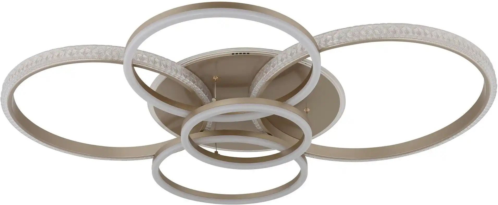 Globo Lighting Deckenleuchte ¦ gold ¦ Maße (cm): B: 110 H: 12 Lampen & Leuchten > Deckenleuchten - Höffner