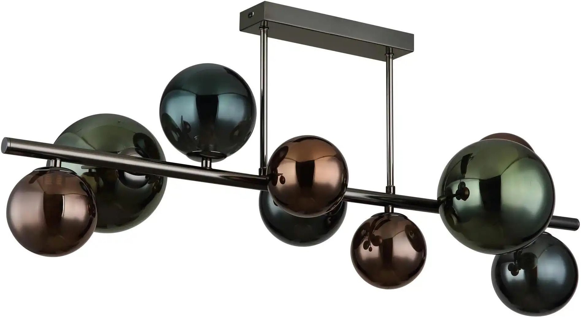 Globo Lighting Deckenleuchte Riha ¦ grau ¦ Maße (cm): B: 28 H: 35,8 Lampen & Leuchten > Deckenleuchten - Höffner