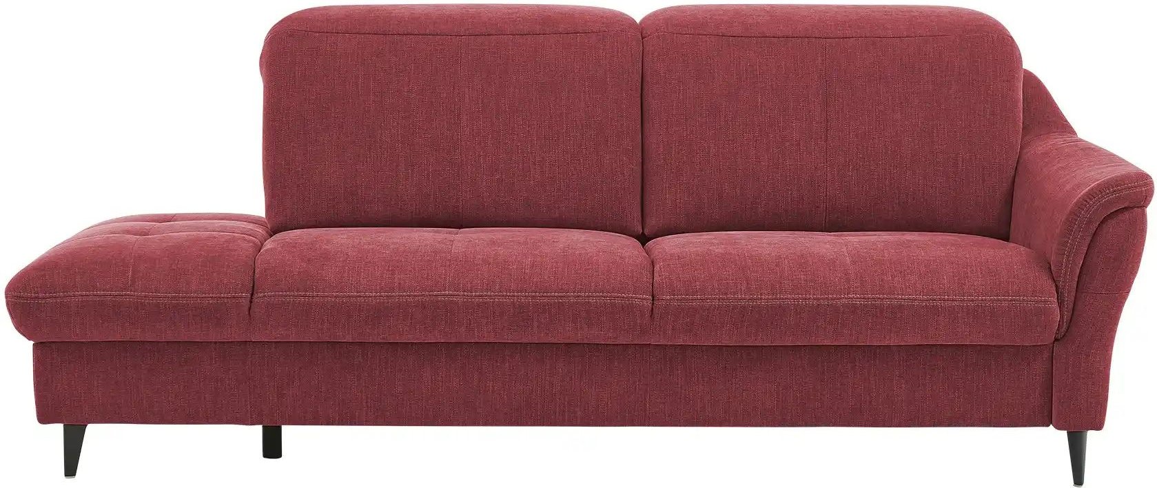 meinSofa Recamiere Ellen ¦ rot ¦ Maße (cm): B: 219 T: 102.0 Polstermöbel > Ottomanen & Recamiere - Höffner