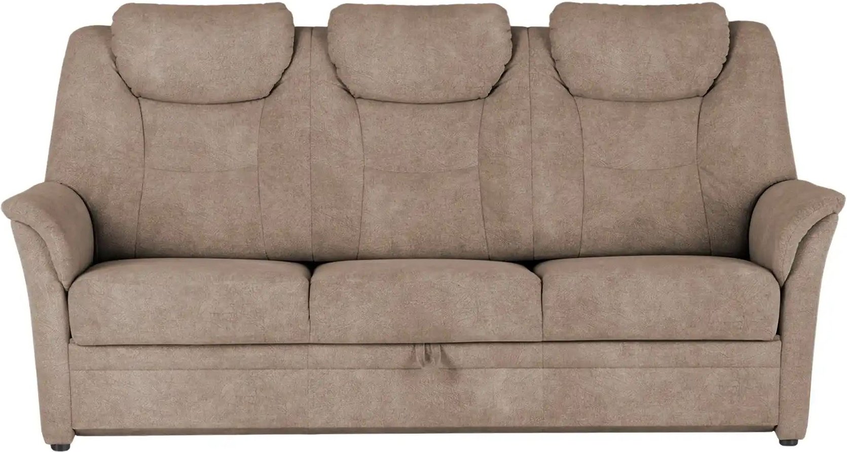 Einzelsofa Neckar ¦ braun ¦ Maße (cm): B: 210 H: 107 T: 92.0 Polstermöbel > Sofas > 3-Sitzer - Höffner