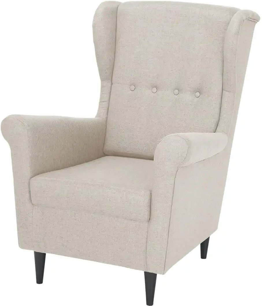 smart Sessel Hubertine ¦ beige ¦ Maße (cm): B: 82 H: 102 T: 89.0 Polstermöbel > Sessel > Ohrensessel - Höffner