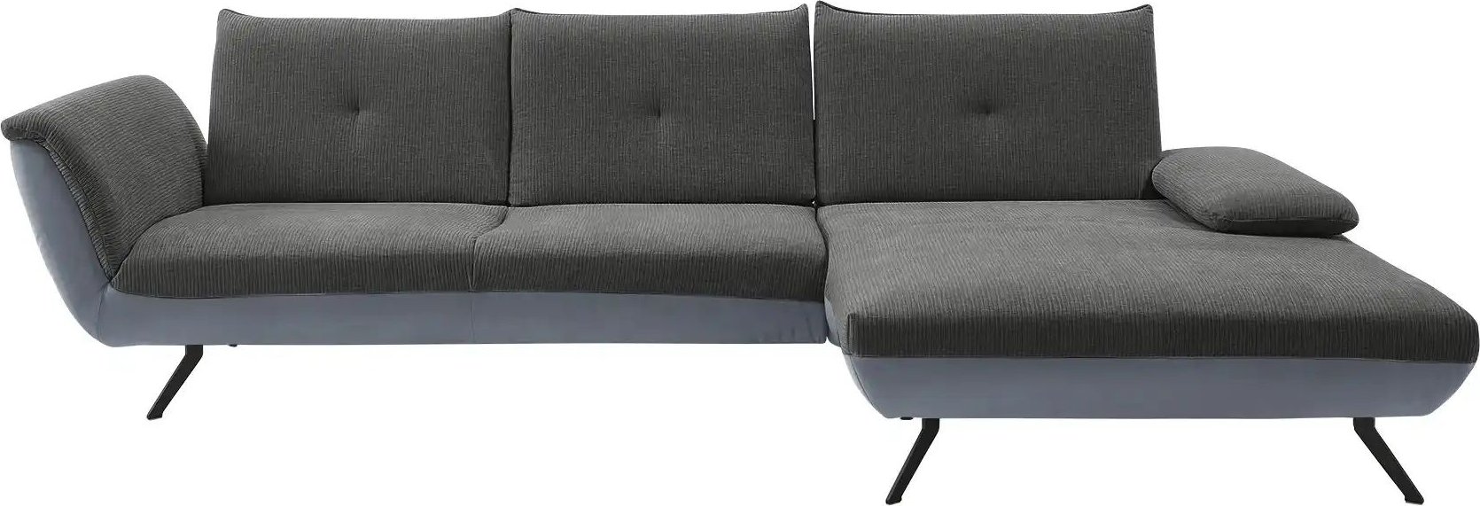 Ecksofa  Celine ¦ grau ¦ Maße (cm): B: 316 H: 90 T: 190.0 Polstermöbel > Sofas > Ecksofas - Höffner