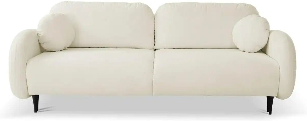 Selsey Einzelsofa mit Schlaffunktion Barfa ¦ creme ¦ Maße (cm): B: 232 H: 95 Polstermöbel > Sofas > 3-Sitzer - Höffner