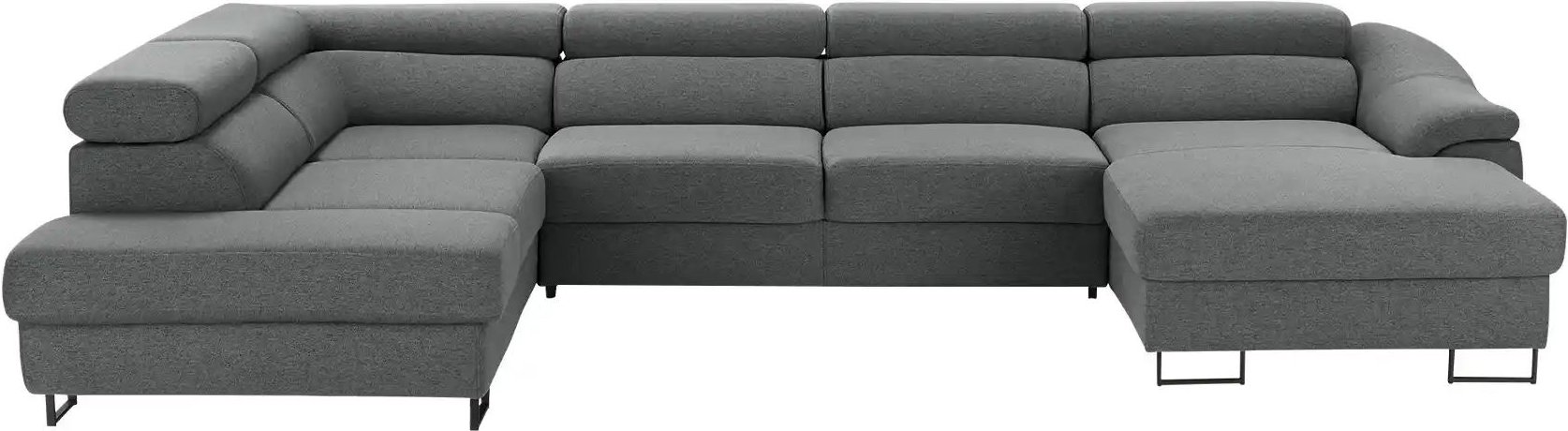Thumbnail - switch Ecksofa Lavos ¦ grau ¦ Maße (cm): B: 346 H: 85 T: 221.0 Polstermöbel > Sofas > Wohnlandschaften - Höffner